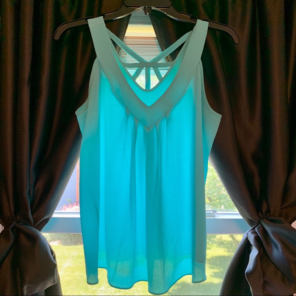 Turquoise Blouse - Picture 2 of 4